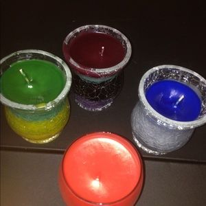 Candles incense bath bombs